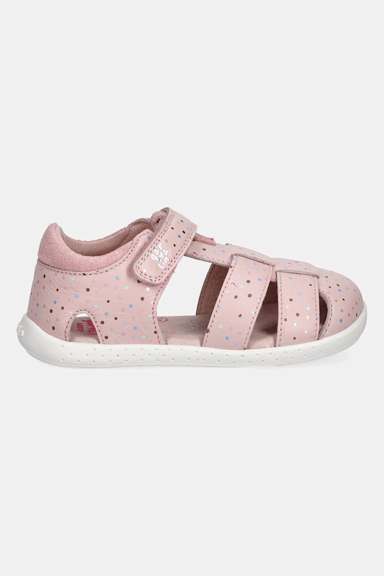 Garvalin sandale din piele pentru copii 252329.24.26 roz SS25