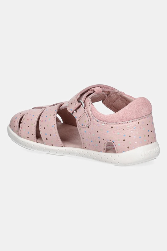 Fete Garvalin sandale din piele pentru copii 252329.24.26 roz