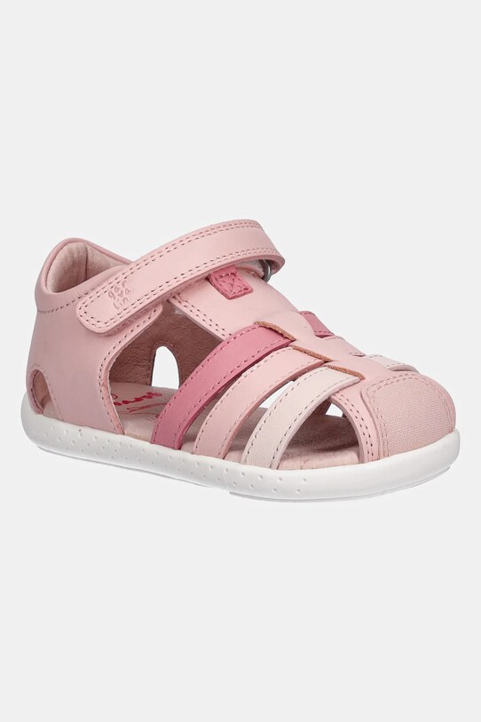 Kožené sandály Garvalin Kojenecký výrobek růžová 252332.G.19.23