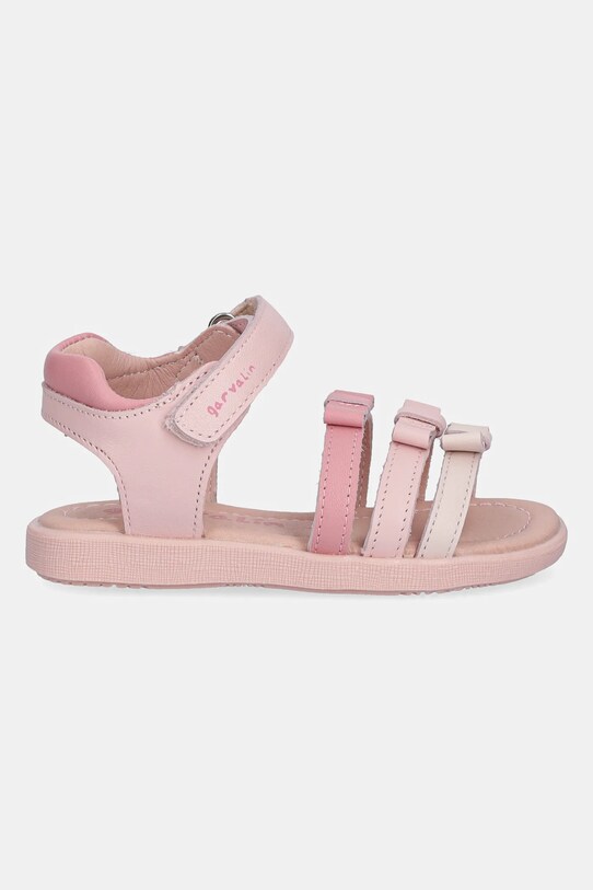 Garvalin sandale din piele pentru copii 252427.24.27 roz SS25
