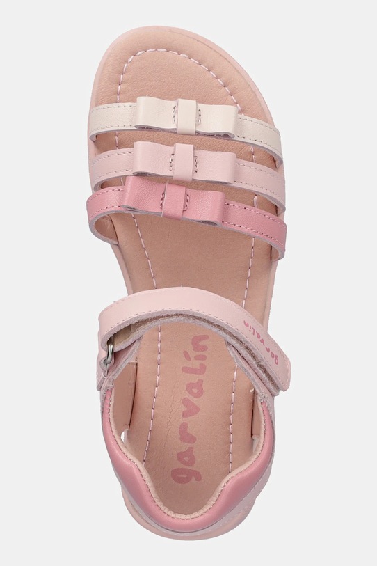 Garvalin sandale din piele pentru copii roz 252427.28.34