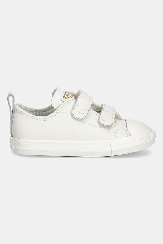 Converse gyerek bőr tornacipő Chuck Taylor All Star 2V A13793C fehér SS25