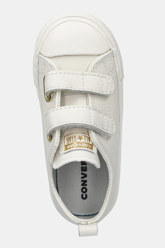 Converse gyerek bőr tornacipő Chuck Taylor All Star 2V fehér A13793C