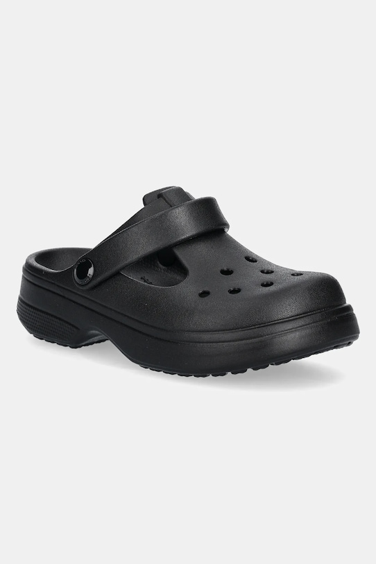 Crocs sandale CLASSIC MARY JANE CLOG KIDS negru 210615.CROCS.CLASSIC.MA
