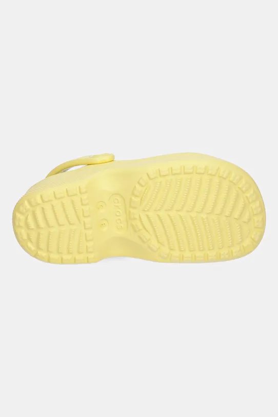 Crocs sandały CLASSIC MARY JANE CLOG 210616.CROCS.CLASSIC.MA żółty