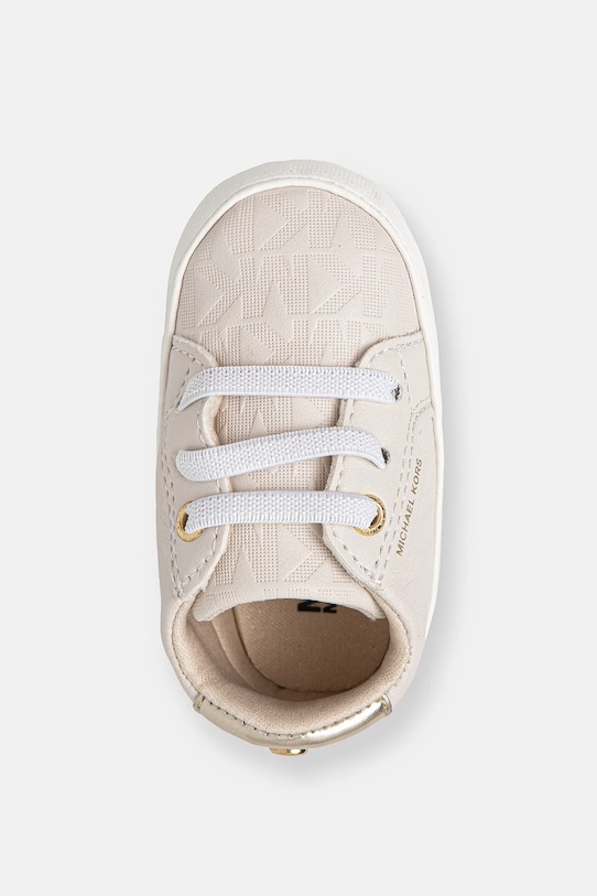 Michael Kors pantofi pentru bebelusi BABY DARLEANE bej MK02536256