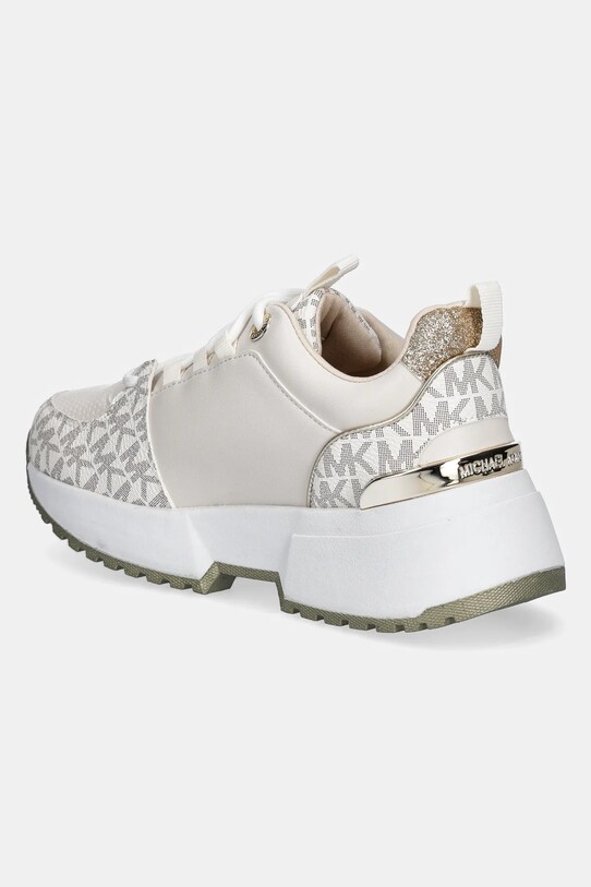 Dziewczynka Michael Kors sneakersy dziecięce COSMO LOGO MK01348270 beżowy