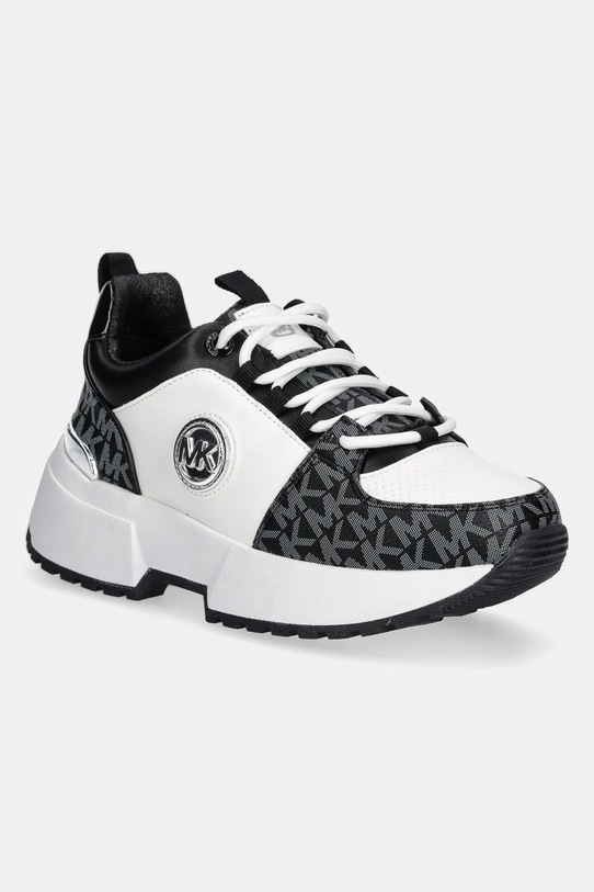 Michael Kors sneakers COSMO LOGO mic de statură negru MK01348110
