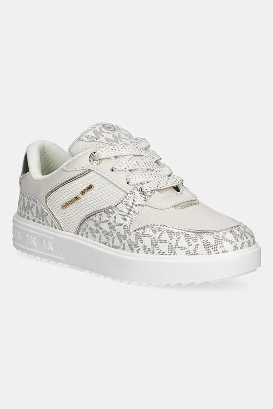 Michael Kors sneakers pentru copii EMMET RUMI textil bej MK01414270