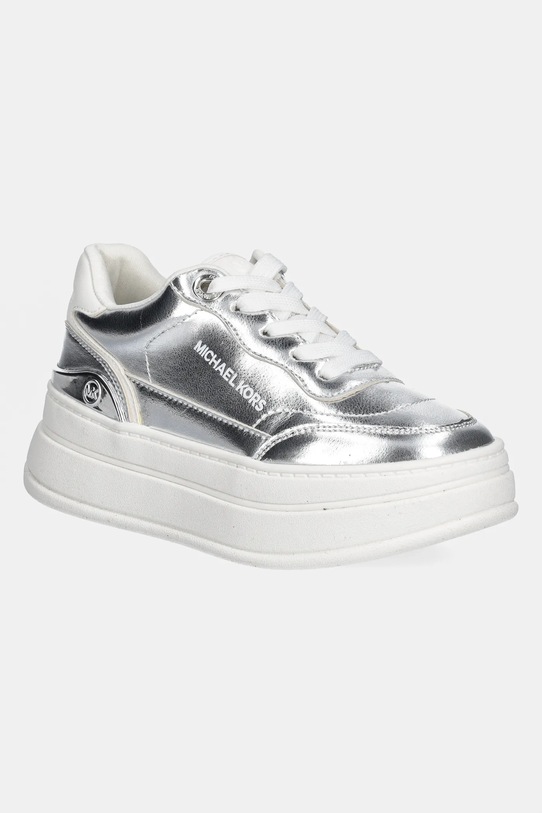 Dětské sneakers boty Michael Kors HAYES nízký stříbrná MK02384040
