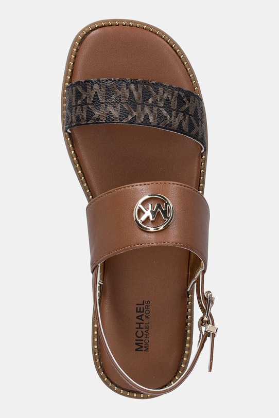 Michael Kors sandały dziecięce JAGGER MAXSON brązowy MK02050200
