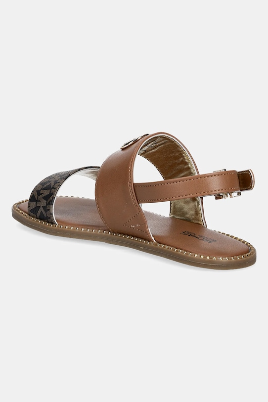 Dziewczynka Michael Kors sandały dziecięce JAGGER MAXSON MK02050200 brązowy