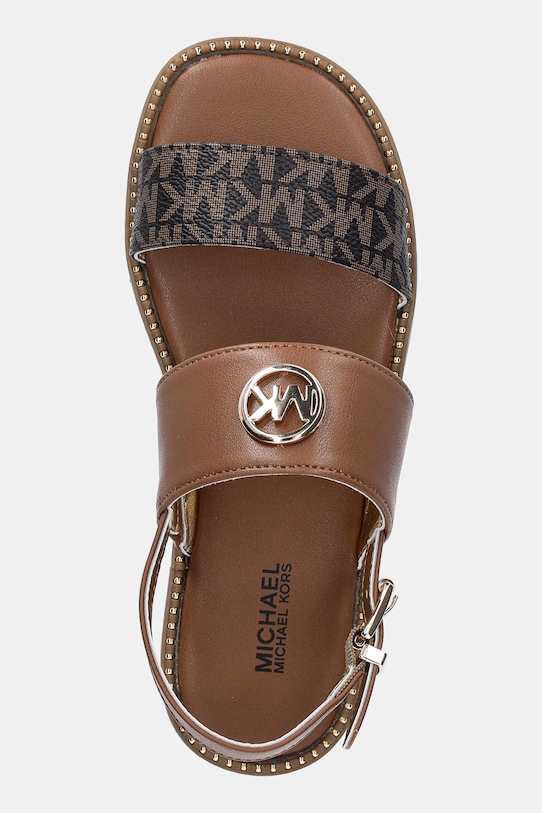 Michael Kors sandały dziecięce JAGGER MAXSON brązowy MK02050200