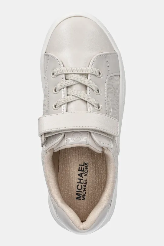 Michael Kors sneakers pentru copii JEM AUDREY PS bej MK01903270