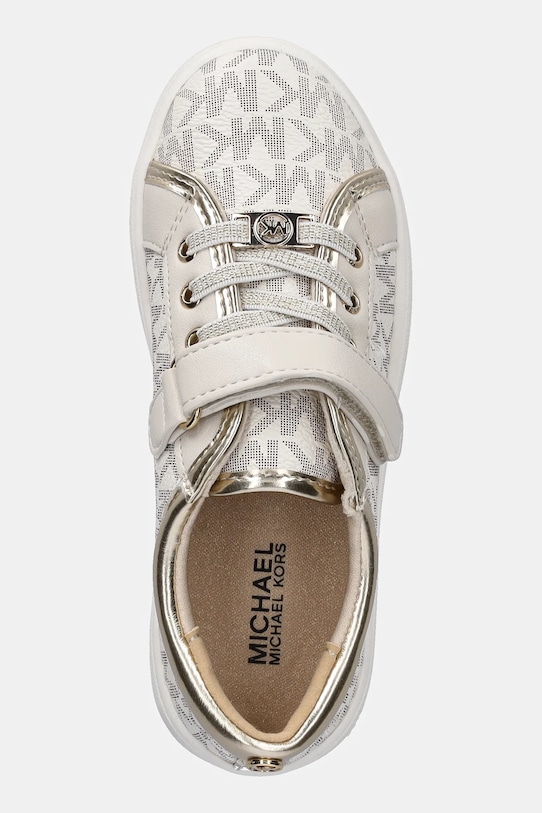 Michael Kors sneakers pentru copii JEM RALLEY PS bej MK02484256