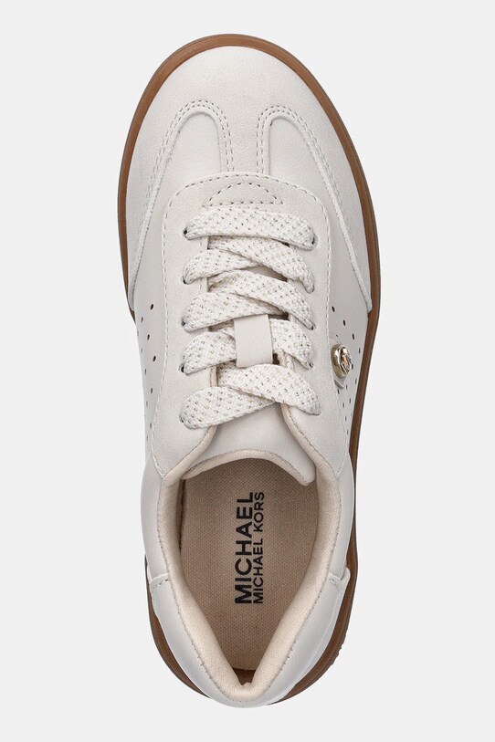 Michael Kors sneakers pentru copii JEM SCOTTY bej MK02284256