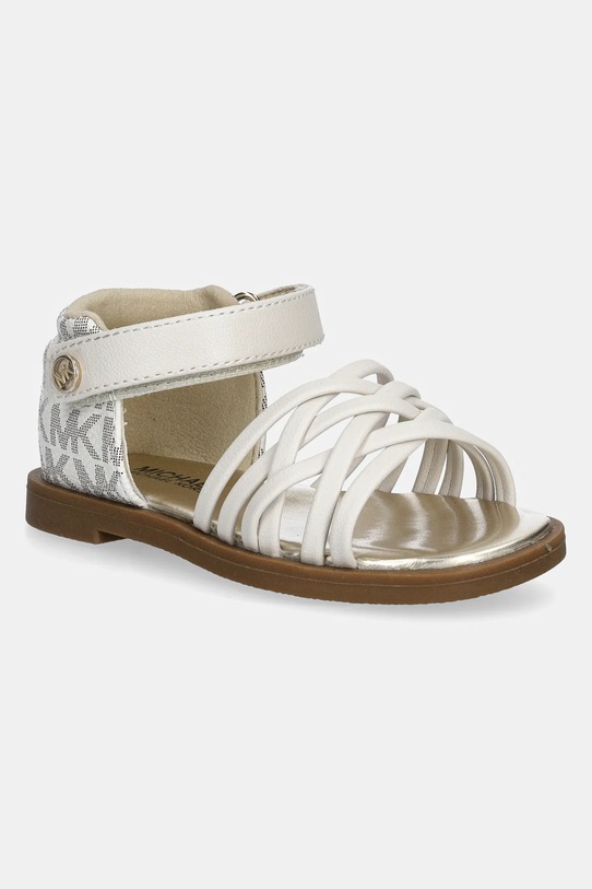 Detské sandále Michael Kors JENSYN povrstvená useň béžová MK01984250