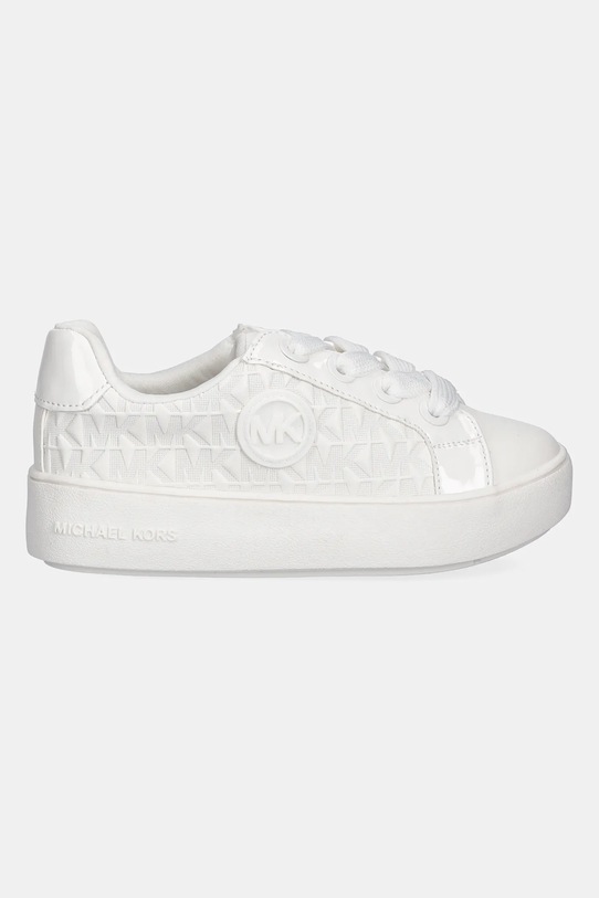 Michael Kors sneakers pentru copii JORDANA AUDREY MK01329100 alb SS25