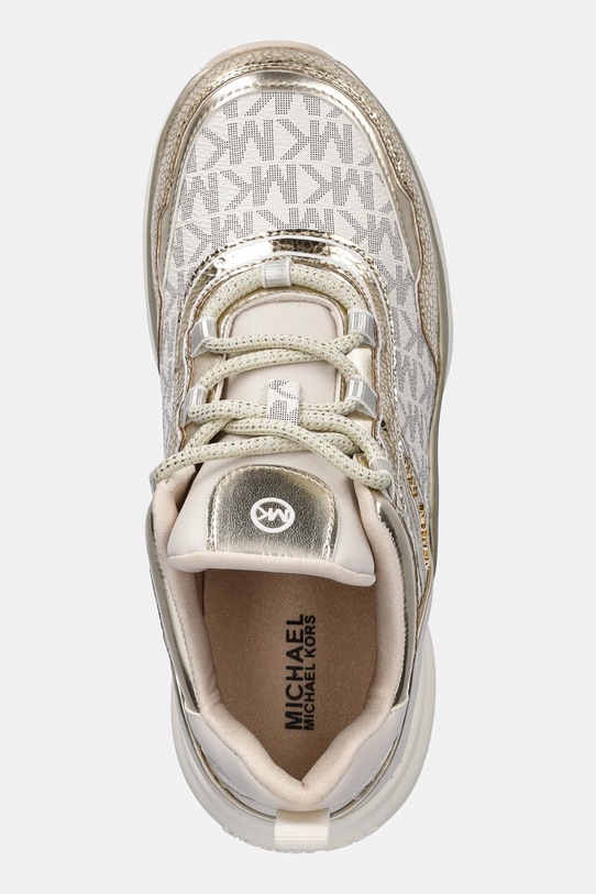 Michael Kors sneakersy OLYMPIA złoty MK01407270