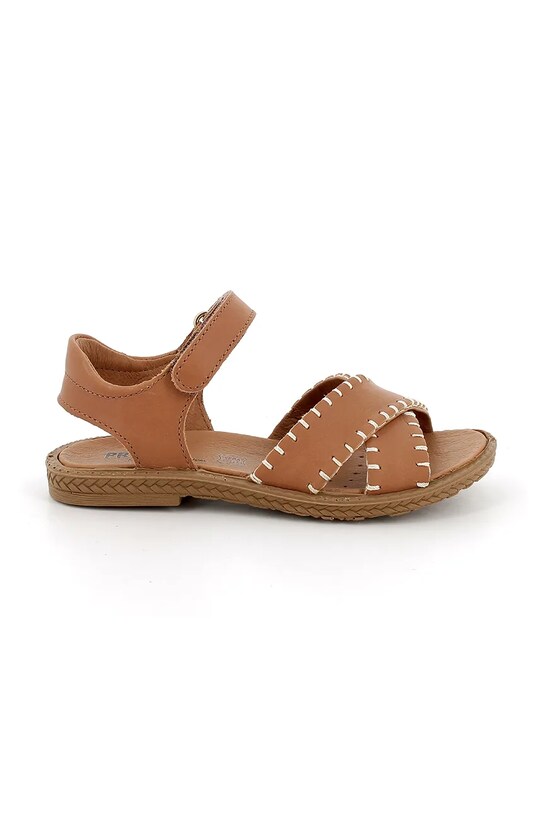 Primigi sandali in pelle 7889500.31.35 marrone SS25