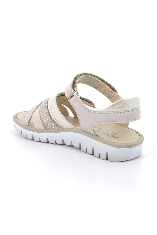 Deklice Otroški usnjeni sandali Primigi 7891011.27.30 bež