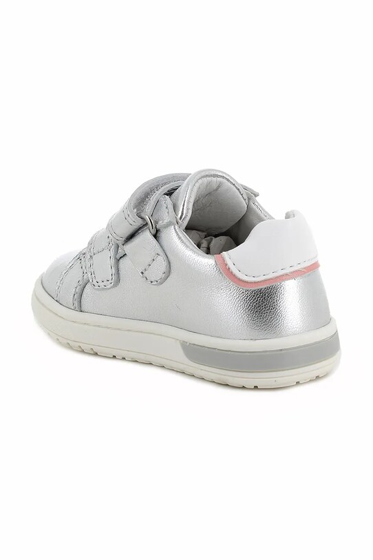 Κοριτσίστικα Παιδικά δερμάτινα αθλητικά παπούτσια Primigi 7905122.20.24 ασημί