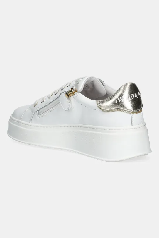 Obuwie Patrizia Pepe Girl sneakersy skórzane PPJ303 biały