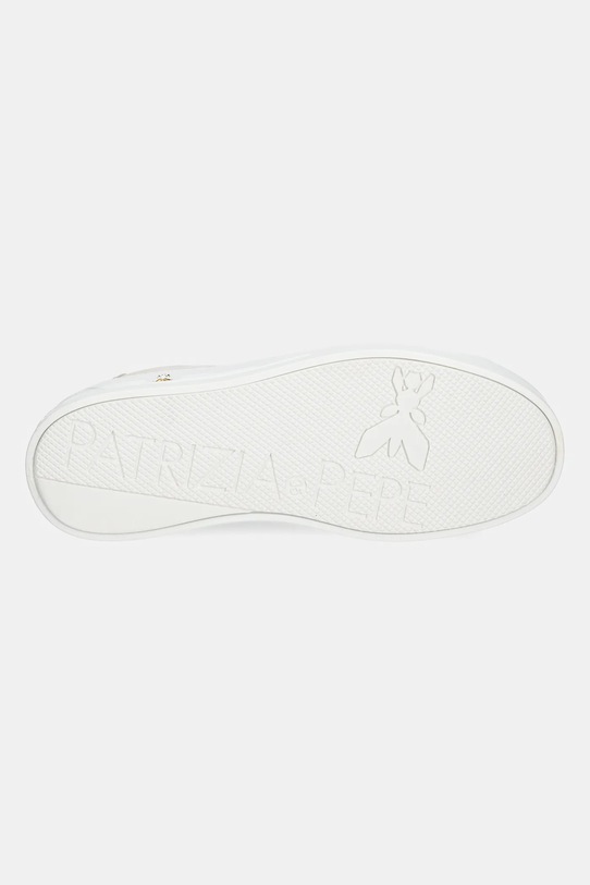 Patrizia Pepe Girl sneakersy skórzane PPJ305 beżowy