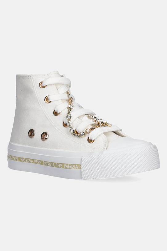 Кеды Patrizia Pepe Girl белый PPJ310.31.34