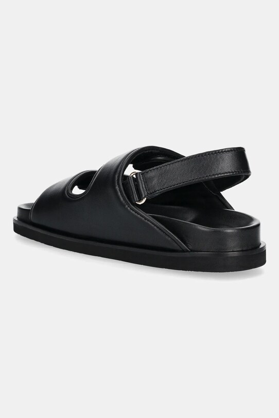 Obuwie Patrizia Pepe Girl sandały skórzane PPJ322 czarny