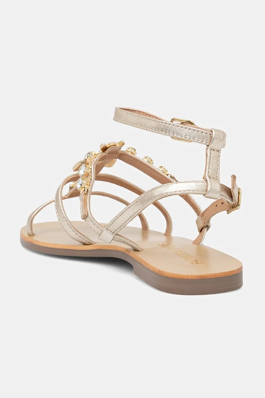 Obuća Kožne sandale Patrizia Pepe Girl PPJ329 zlatna