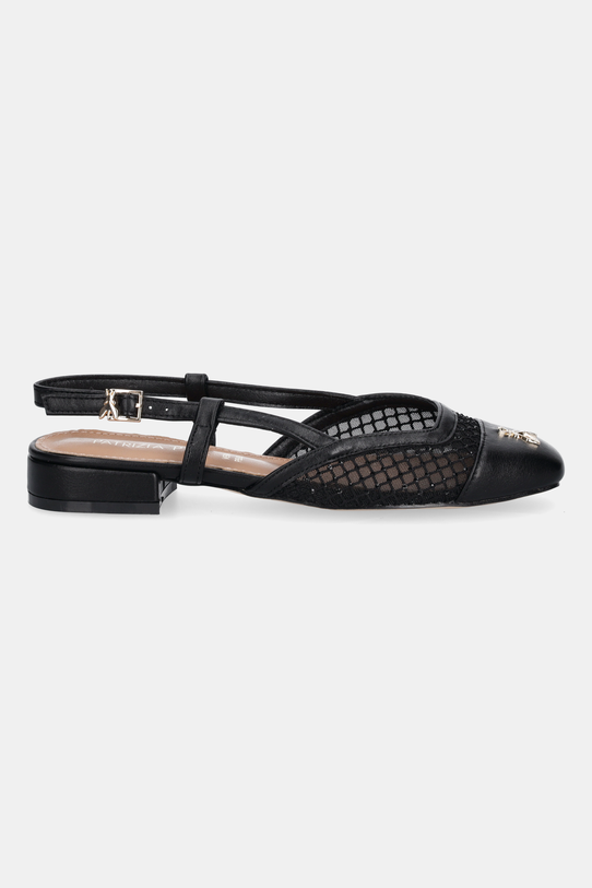 Patrizia Pepe gyerek balerina PPJ341 fekete SS25