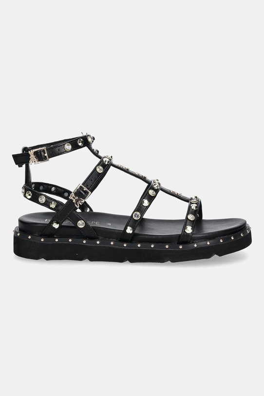Patrizia Pepe Girl sandały PPJ347 czarny SS25