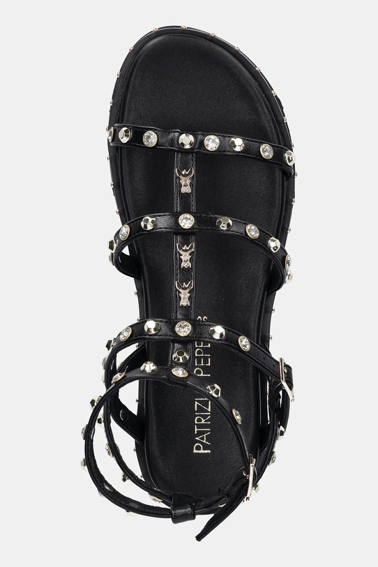 Patrizia Pepe Girl sandały czarny PPJ347