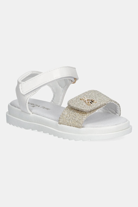 Patrizia Pepe sandale copii textil aur PPK364