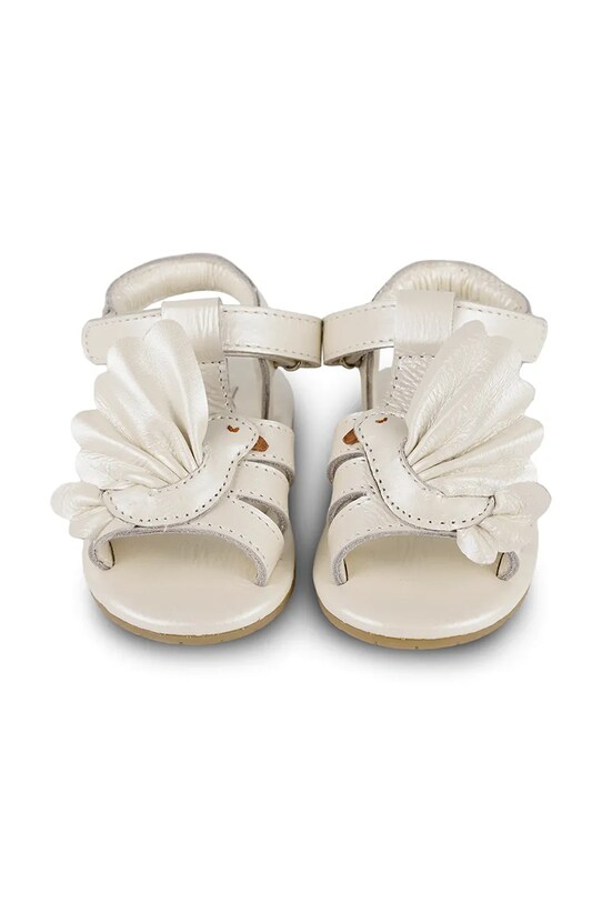 Lány Donsje gyerekszandál bőrből Filoe Sandals Dove 1040901 fehér