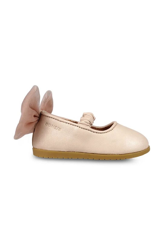 Donsje balerini din piele pentru copii Taatie Ballerinas 1503100 bej