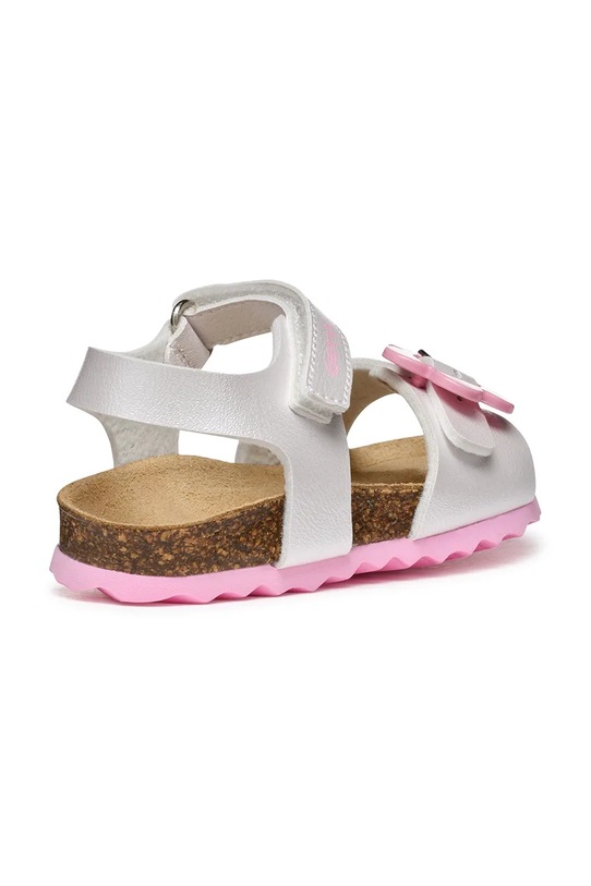 Deklice Otroški sandali Geox CHALKI B552RD.000NF.20.23 bela