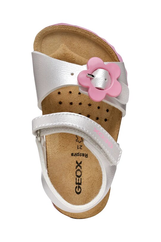 Dětské sandály Geox CHALKI B552RD.000NF.24.27 bílá