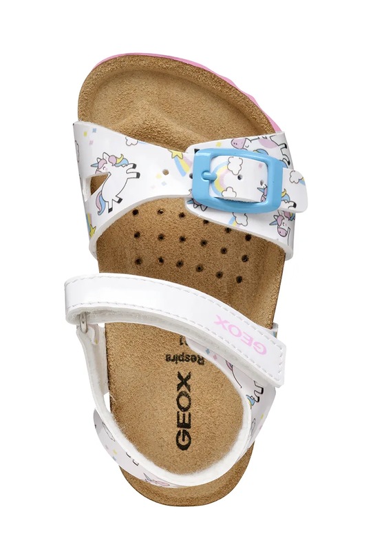 Geox sandale copii CHALKI B922RA.0FCHH.24.27 alb