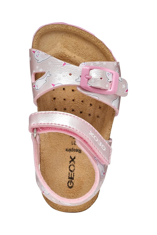 Detské sandále Geox CHALKI B922RA.0PVNF.24.27 ružová