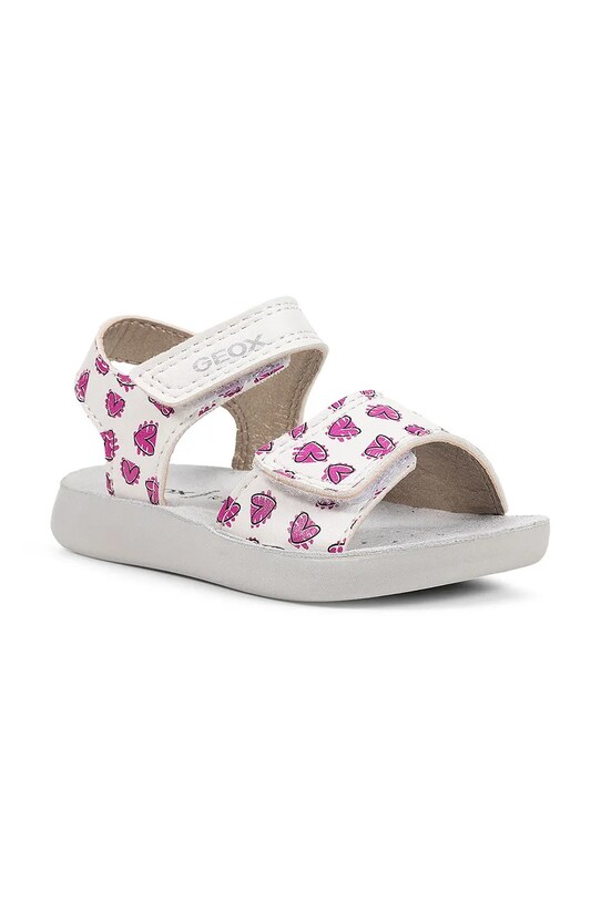 Dětské sandály Geox LIGHTFLOPPY imitace kůže růžová B455TB.00004