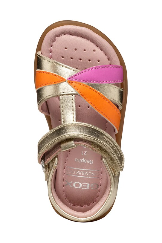 Otroški sandali Geox VERRED B5521A.044BC.20.23 zlata