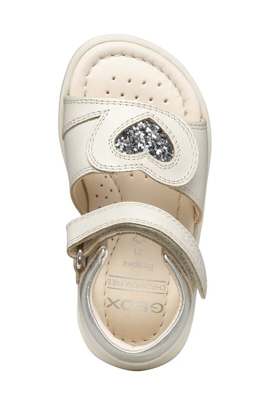 Geox sandale copii VERRED B5521B.085NF.24.27 alb