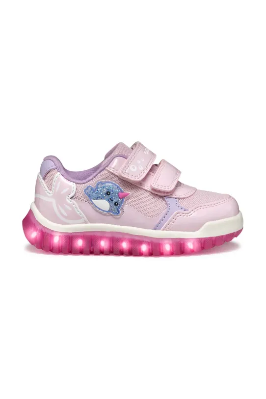 Fete Geox sneakers pentru copii LIGHTYLOO B5561A.002AS roz