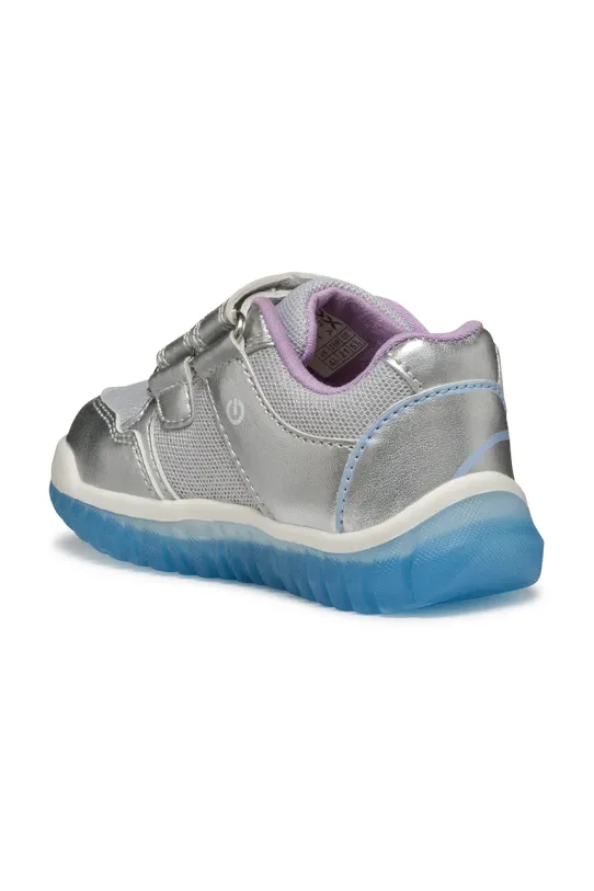 Geox sneakers pentru copii LIGHTYLOO B5561A.0AJAS argintiu