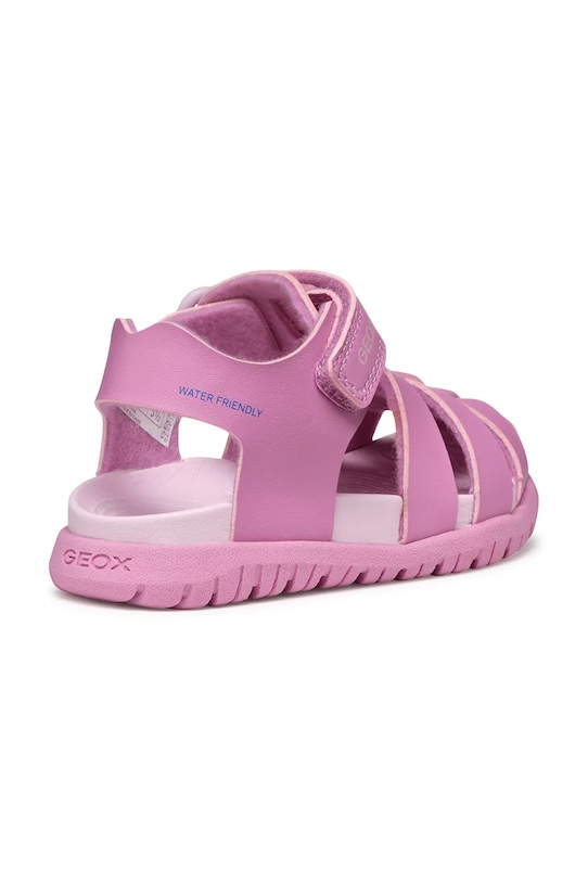 DÍVKA Kojenecké sandály Geox FUSBETTO B556BA.000BC růžová