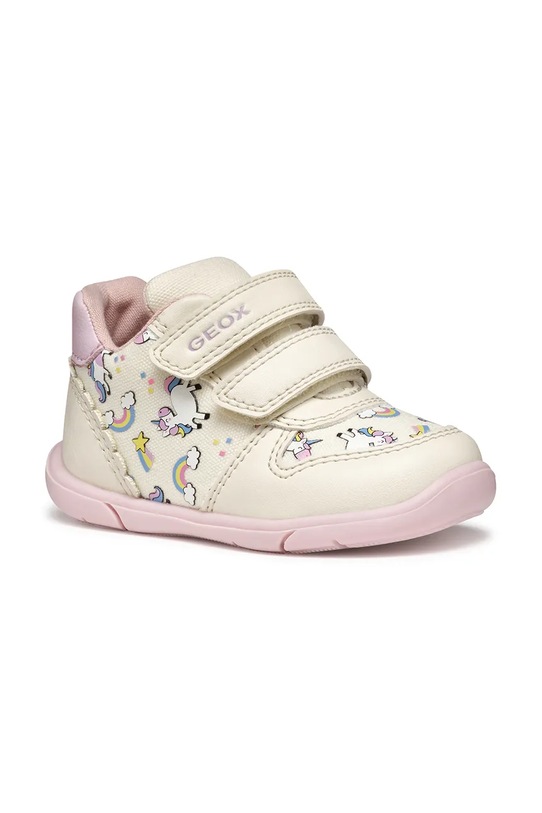 Geox sneakersy dziecięce ZAPITO syntetyczny różowy B556DA.0AW54