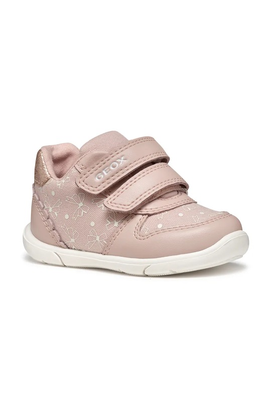Dětské sneakers boty Geox ZAPITO textilní růžová B556DA.0AW54