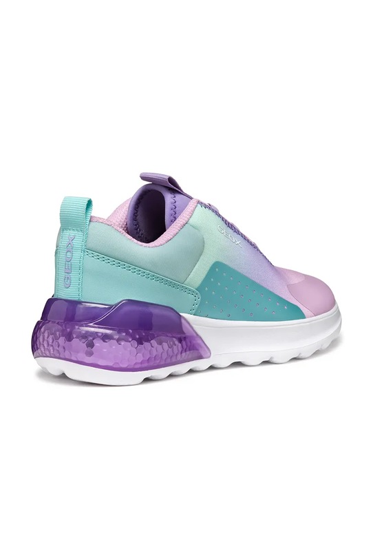 DÍVKA Dětské sneakers boty Geox ACTIVART ILLUMINUS J45LZA.02A9J.24.27 fialová